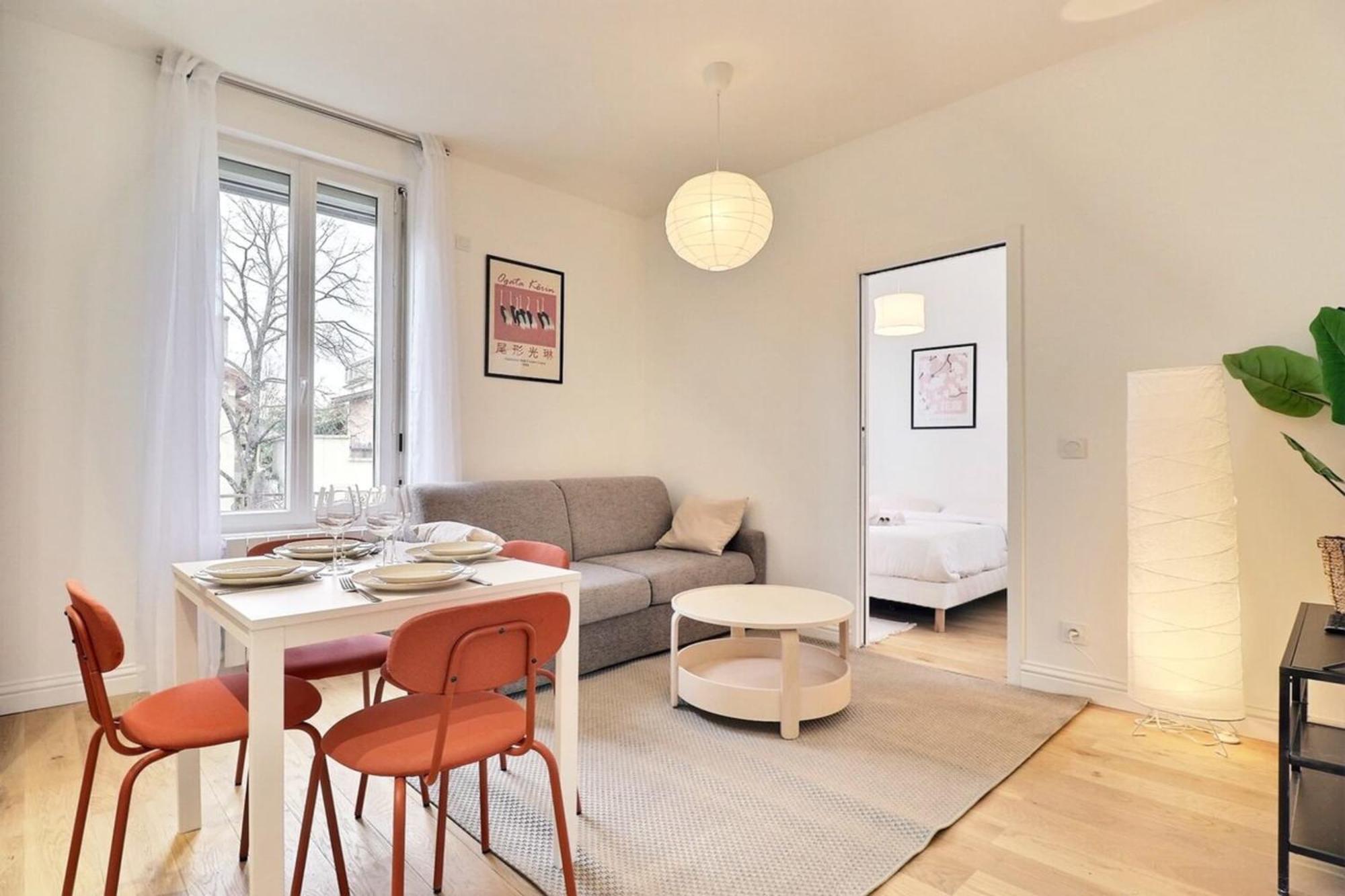 L'Origami - Lovely Newly Renovated Apartment With Garage - Villeurbanne Extérieur photo